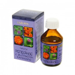 Масло репейное с экстрактом календулы в инд. уп. 50 мл