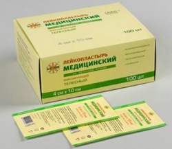 Лейкопластырь бактерицидный Leiko на нетканой основе р. 4смх10см 1 шт.