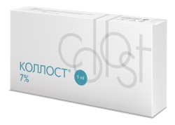 Гель Коллост 1 шт. 7% 1 мл