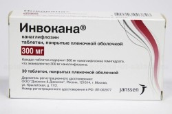 Инвокана, таблетки покрытые пленочной оболочкой 300 мг 30 шт