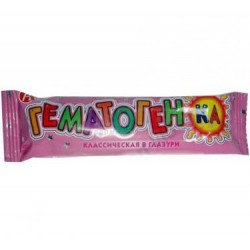 Гематоген Гематогенка классическая в глазури 40 г
