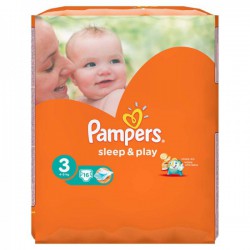 Подгузники 11 шт. Pampers слип энд плей джуниор 11-18 кг